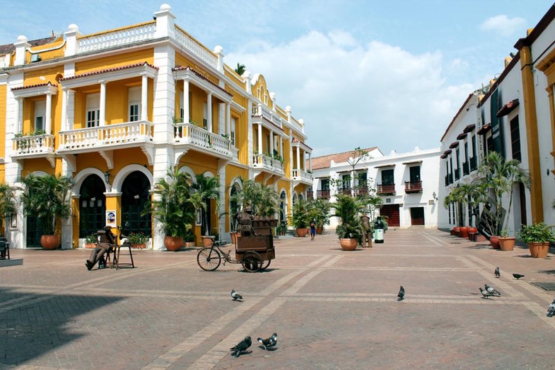 Plaza de San Pedro - Cartagena, Colombia